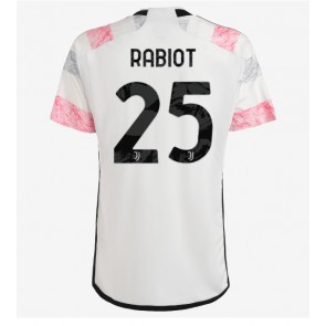 Juventus Adrien Rabiot #25 Replika Udebanetrøje 2023-24 Kortærmet